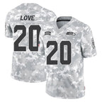 Kooe S.Seahawks #20 Julian Love Player Arctic Camo Limited Salute To Service Home Game Stitched Jerseys