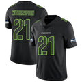 Kooe S.Seahawks #21 Devon Witherspoon Player Black Impact Limited Stitched Jerseys