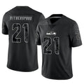 Kooe S.Seahawks #21 Devon Witherspoon Player Black RFLCTV Limited Stitched Jerseys