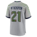 Kooe S.Seahawks #21 Devon Witherspoon Player Gray Rivalries Collection Game Stitched Jerseys