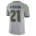 Kooe S.Seahawks #21 Devon Witherspoon Player Gray Rivalries Collection Limited Stitched Jerseys