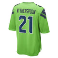 Kooe S.Seahawks #21 Devon Witherspoon Player Green Home Game Stitched Jerseys