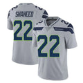 Kooe S.Seahawks #22 Rashid Shaheed Player Gray Limited Vapor Untouchable Home Game Stitched Jerseys
