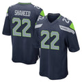 Kooe S.Seahawks #22 Rashid Shaheed Player Navy Home Game Stitched Jerseys