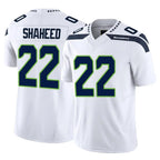 Kooe S.Seahawks #22 Rashid Shaheed Player White Limited Vapor F.U.S.E. Home Game Stitched Jerseys
