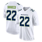 Kooe S.Seahawks #22 Rashid Shaheed Player White Tundra Fashion Home Game Stitched Jerseys