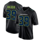 Kooe S.Seahawks #39 Ty Okada Player Black Limited Fashion Home Game Stitched Jerseys