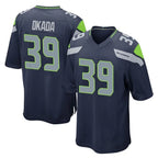 Kooe S.Seahawks #39 Ty Okada Player Navy Home Game Stitched Jerseys