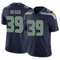 Kooe S.Seahawks #39 Ty Okada Player Navy Limited Vapor F.U.S.E. Home Game Stitched Jerseys