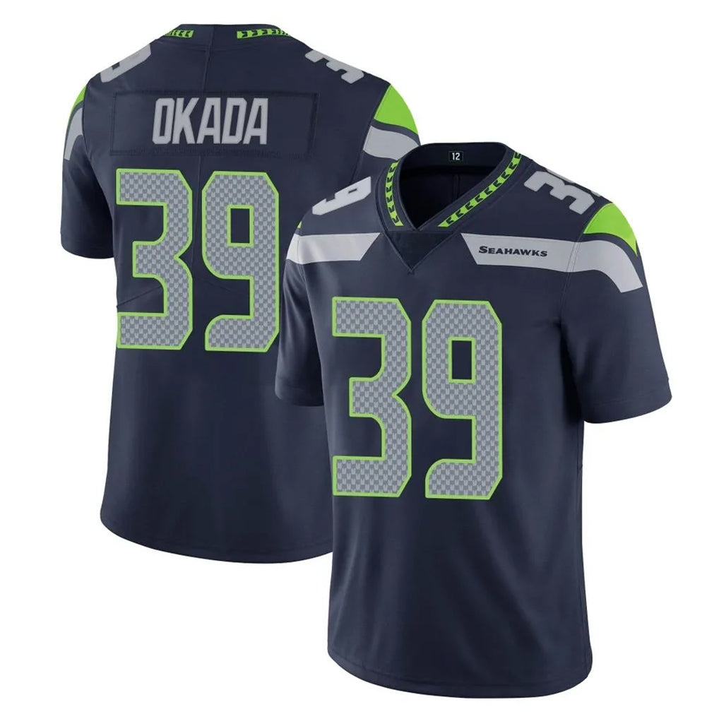 Kooe S.Seahawks #39 Ty Okada Player Navy Limited Vapor Untouchable Home Game Stitched Jerseys
