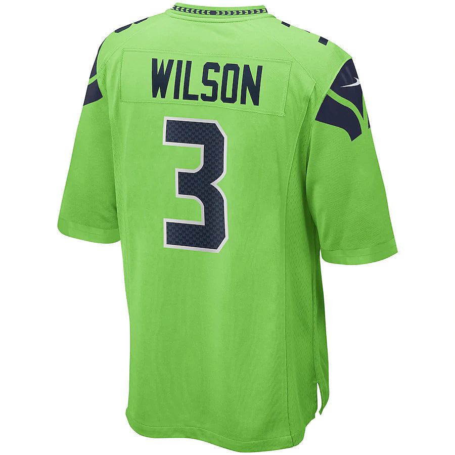 Kooe S.Seahawks #3 Nick Emmanwori Player Green Game Football Jerseys