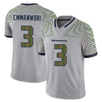 Kooe S.Seahawks #3 Nick Emmanwori Player Grey Limited 2025 Rivalries Collection Home Game Stitched Jerseys