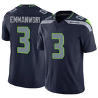 Kooe S.Seahawks #3 Nick Emmanwori Player Navy Vapor F.U.S.E. Limited Football Jerseys
