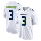 Kooe S.Seahawks #3 Nick Emmanwori Player White Tundra Fashion Home Game Stitched Jerseys