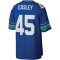 Kooe S.Seahawks #45 Kenny Easley Mitchell & Ness Royal Legacy Replica Jersey