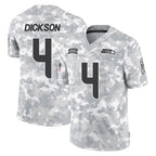 Kooe S.Seahawks #4 Michael Dickson Player Arctic Camo Limited Salute To Service Home Game Stitched Jerseys