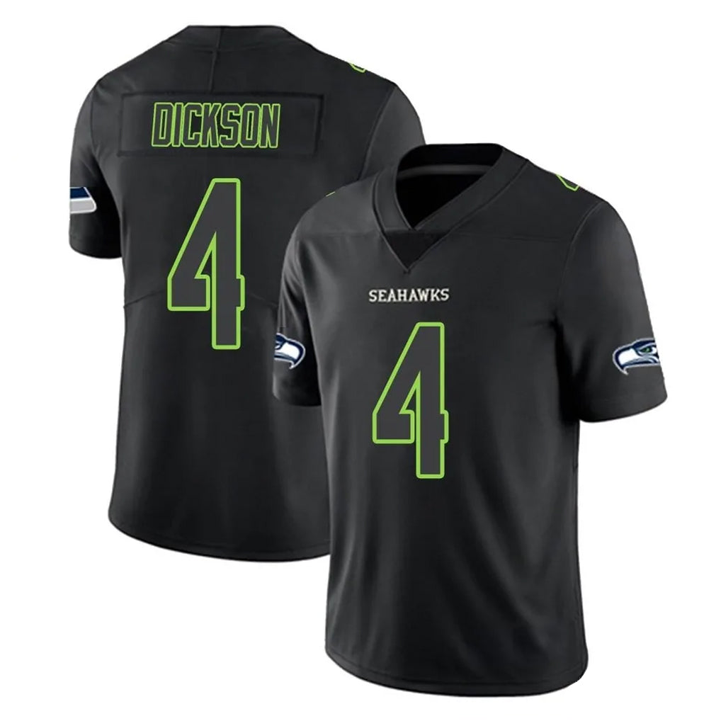 Kooe S.Seahawks #4 Michael Dickson Player Black Impact Limited Home Game Stitched Jerseys
