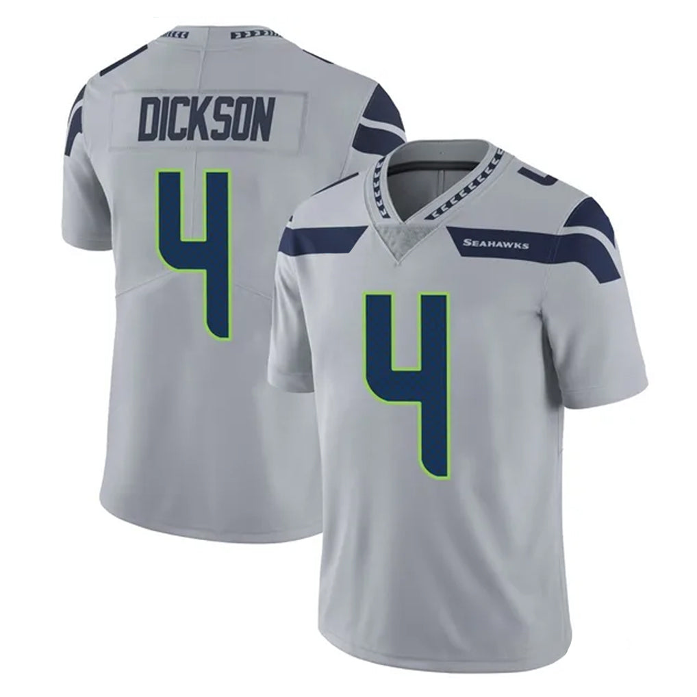 Kooe S.Seahawks #4 Michael Dickson Player Gray Limited Vapor Untouchable Home Game Stitched Jerseys
