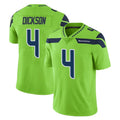 Kooe S.Seahawks #4 Michael Dickson Player Green Limited Color Rush Home Game Stitched Jerseys