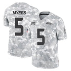 Kooe S.Seahawks #5 Jason Myers Player Arctic Camo Limited Salute To Service Home Game Stitched Jerseys