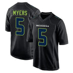 Kooe S.Seahawks #5 Jason Myers Player Black Limited Fashion Home Game Stitched Jerseys