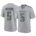 Kooe S.Seahawks #5 Jason Myers Player Gray Atmosphere Fashion Home Game Stitched Jerseys