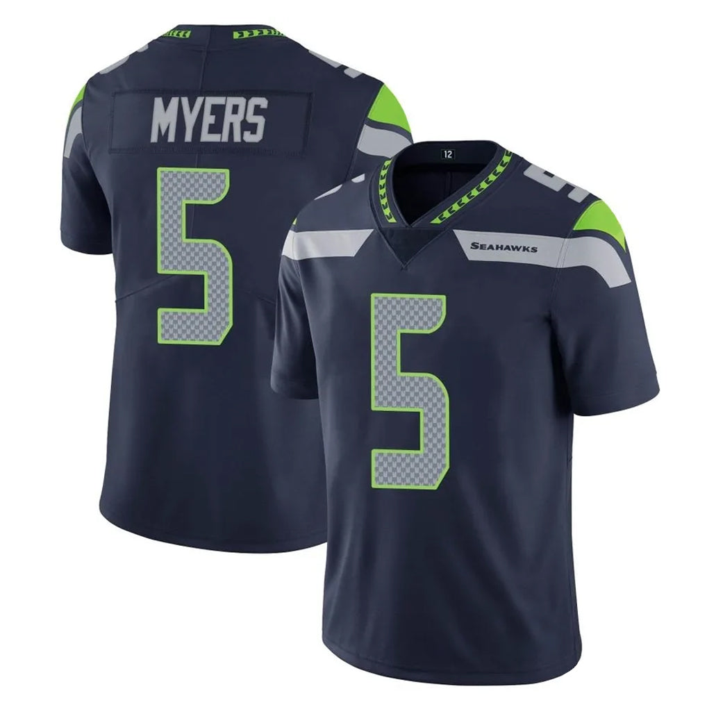 Kooe S.Seahawks #5 Jason Myers Player Navy Limited Vapor Untouchable Home Game Stitched Jerseys
