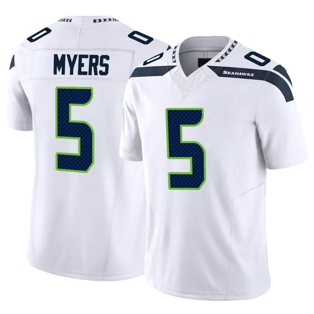 Kooe S.Seahawks #5 Jason Myers Player White Limited Vapor F.U.S.E. Home Game Stitched Jerseys