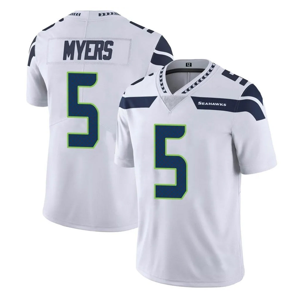 Kooe S.Seahawks #5 Jason Myers Player White Limited Vapor Untouchable Home Game Stitched Jerseys