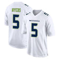 Kooe S.Seahawks #5 Jason Myers Player White Tundra Fashion Home Game Stitched Jerseys