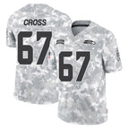 Kooe S.Seahawks #67 Charles Cross Player Arctic Camo Limited Salute To Service Home Game Stitched Jerseys