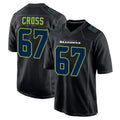 Kooe S.Seahawks #67 Charles Cross Player Black Limited Fashion Home Game Stitched Jerseys