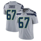 Kooe S.Seahawks #67 Charles Cross Player Gray Limited Vapor Untouchable Home Game Stitched Jerseys