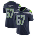 Kooe S.Seahawks #67 Charles Cross Player Navy Limited Vapor Untouchable Home Game Stitched Jerseys