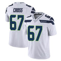 Kooe S.Seahawks #67 Charles Cross Player White Limited Vapor Untouchable Home Game Stitched Jerseys