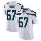 Kooe S.Seahawks #67 Charles Cross Player White Limited Vapor Untouchable Home Game Stitched Jerseys
