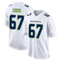 Kooe S.Seahawks #67 Charles Cross Player White Tundra Fashion Home Game Stitched Jerseys