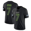Kooe S.Seahawks #7 Uchenna Nwosu Player Black Impact Limited Home Game Stitched Jerseys
