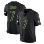 Kooe S.Seahawks #7 Uchenna Nwosu Player Black Impact Limited Home Game Stitched Jerseys