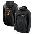 Kooe S.Seahawks #7 Uchenna Nwosu Player Black Salute to Service Hoodies Limited Game Stitched Jerseys