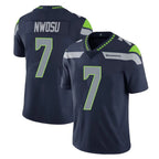 Kooe S.Seahawks #7 Uchenna Nwosu Player Navy Limited Vapor Untouchable Home Game Stitched Jerseys