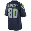 Kooe S.Seahawks #80 Steve Largent Player Navy Home Game Stitched Jerseys