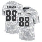 Kooe S.Seahawks #88 AJ Barner Player Arctic Camo Limited Salute To Service Home Game Stitched Jerseys