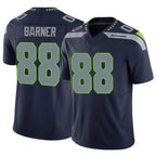 Kooe S.Seahawks #88 AJ Barner Player Navy Limited Vapor F.U.S.E. Home Game Stitched Jerseys