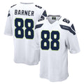 Kooe S.Seahawks #88 AJ Barner Player White Home Game Stitched Jerseys