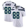 Kooe S.Seahawks #88 AJ Barner Player White Limited Vapor Untouchable Home Game Stitched Jerseys