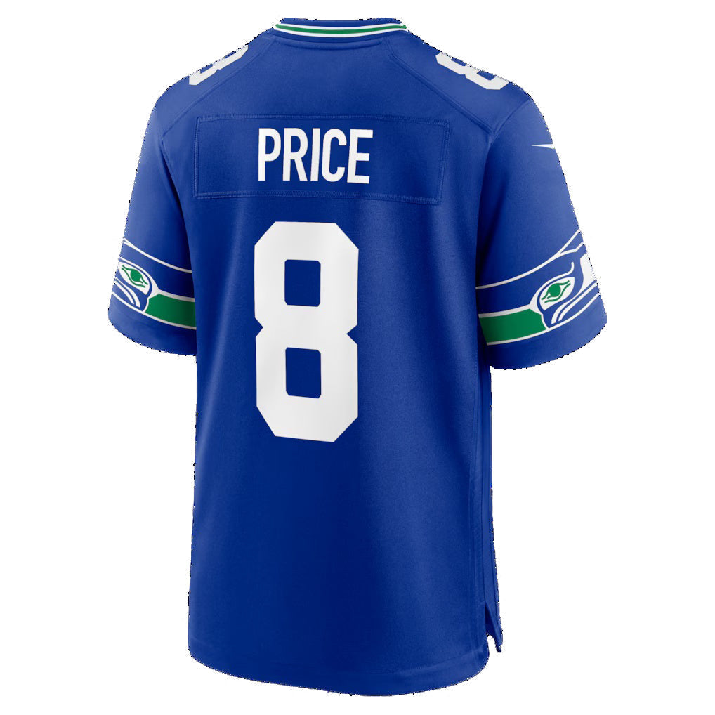 Kooe S.Seahawks #8 Jadarian Price Royal Alternate Game Stitched Jerseys