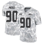 Kooe S.Seahawks #90 Jarran Reed Player Arctic Camo Limited Salute To Service Home Game Stitched Jerseys