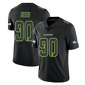Kooe S.Seahawks #90 Jarran Reed Player Black Impact Limited Home Game Stitched Jerseys