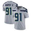 Kooe S.Seahawks #91 Byron Murphy II Player Gray Limited Vapor Untouchable Home Game Stitched Jerseys